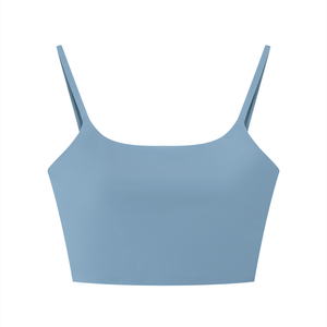 Women's Solid Color Sports Bra – Medium Support Activewear Bra
