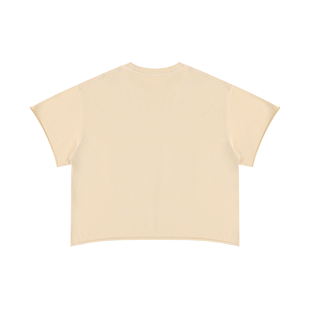 Unisex Boxy Raw Edge T-Shirt – Oversized Premium Cotton Streetwear Tee