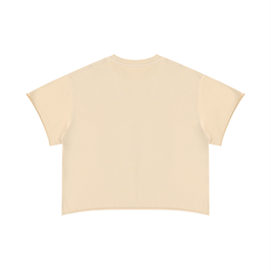 Unisex Boxy Raw Edge T-Shirt – Oversized Premium Cotton Streetwear Tee