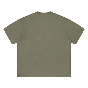 Men's Quick-Dry Drop Shoulder Performance T-Shirt – Oversized Athletic Tee