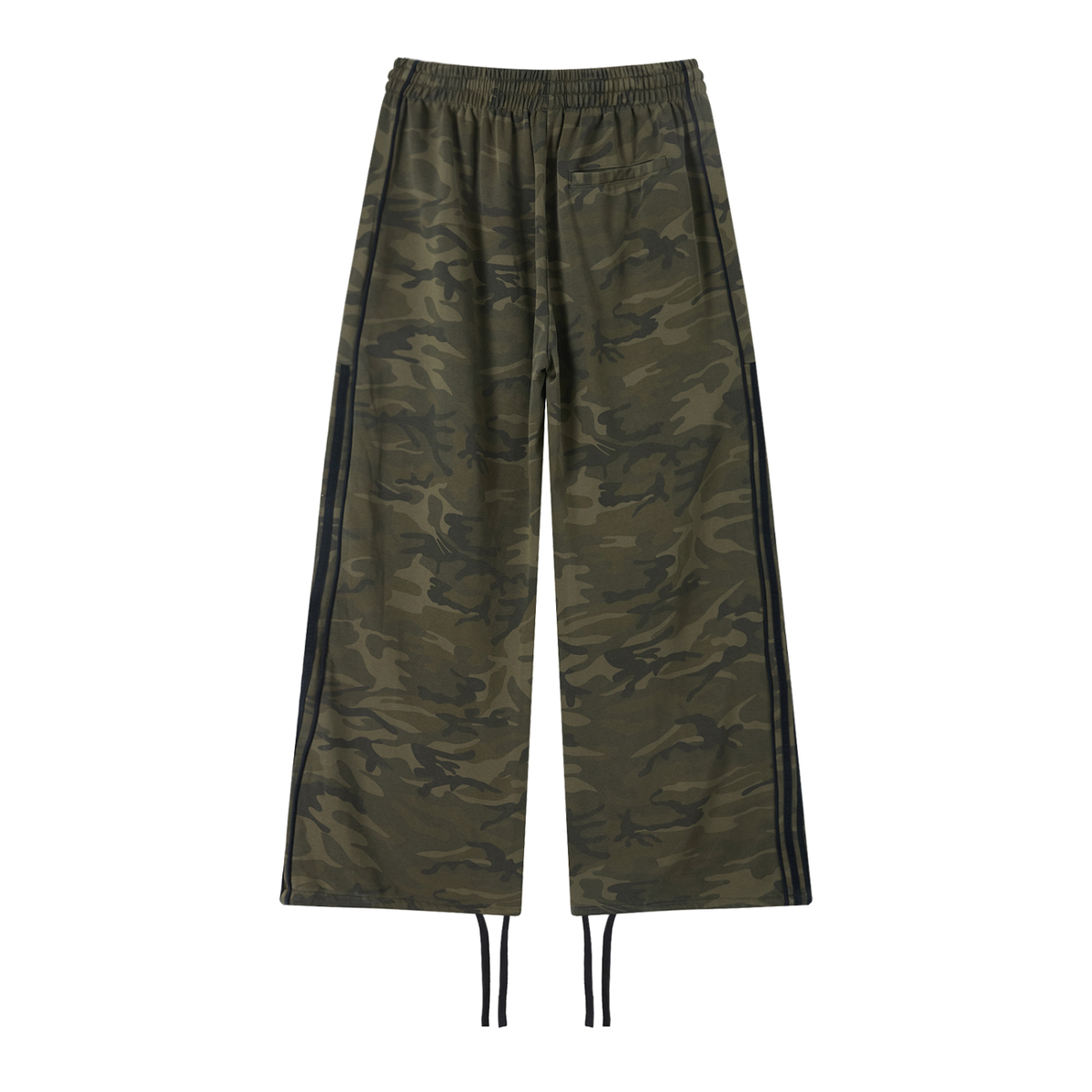 Unisex Camo Wide Leg Sweatpants – Oversized Streetwear Lounge Pants