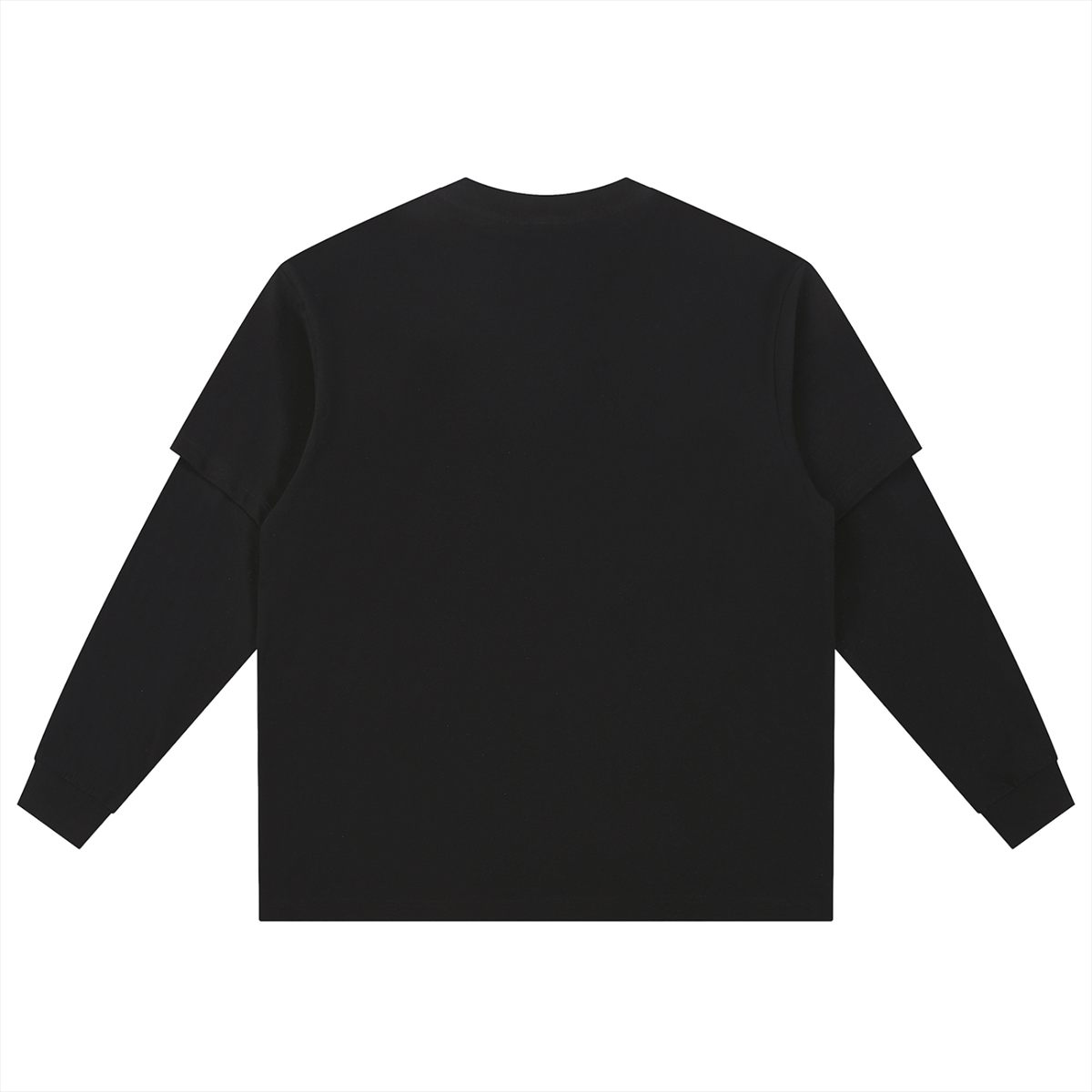 Layered Long Sleeve Oversized Tee