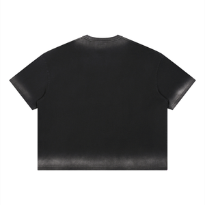 Unisex Boxy Sunfade Vintage Wash T-Shirt – Oversized Premium Streetwear Tee