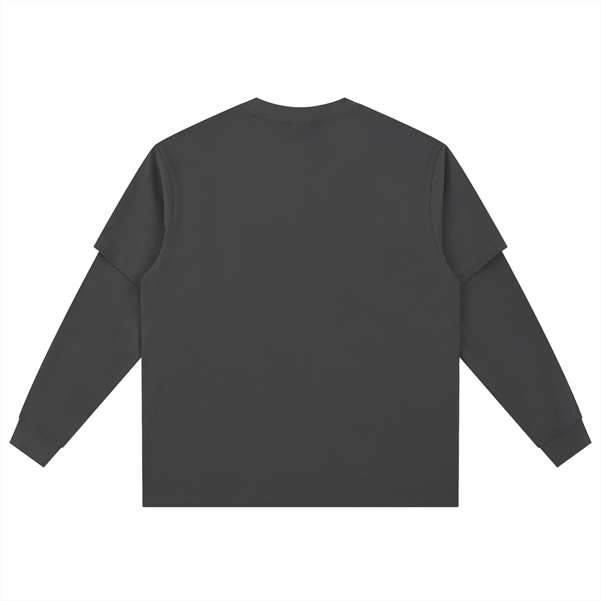 Layered Long Sleeve Oversized Tee