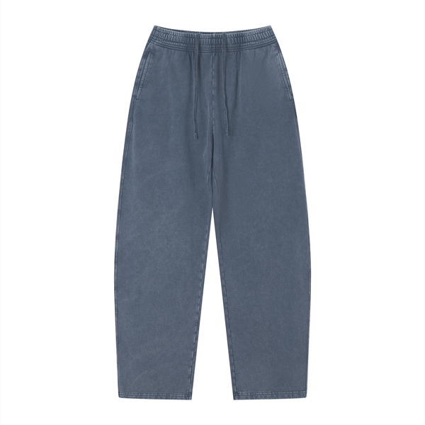 Unisex Heavyweight Vintage Wash Sweatpants – Oversized Relaxed Fit