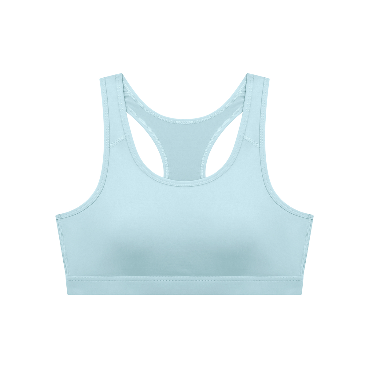 Women's Cropped Sports Bra – Medium Support Activewear Crop Top