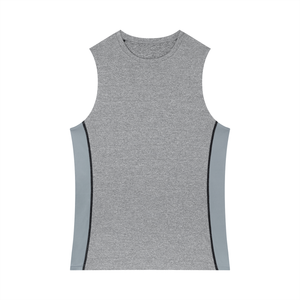 Men's Slim Fit Topstitch Tank Top – Premium Athletic Sleeveless Shirt