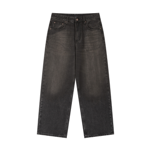 Vintage Wash Heavyweight Denim Jeans