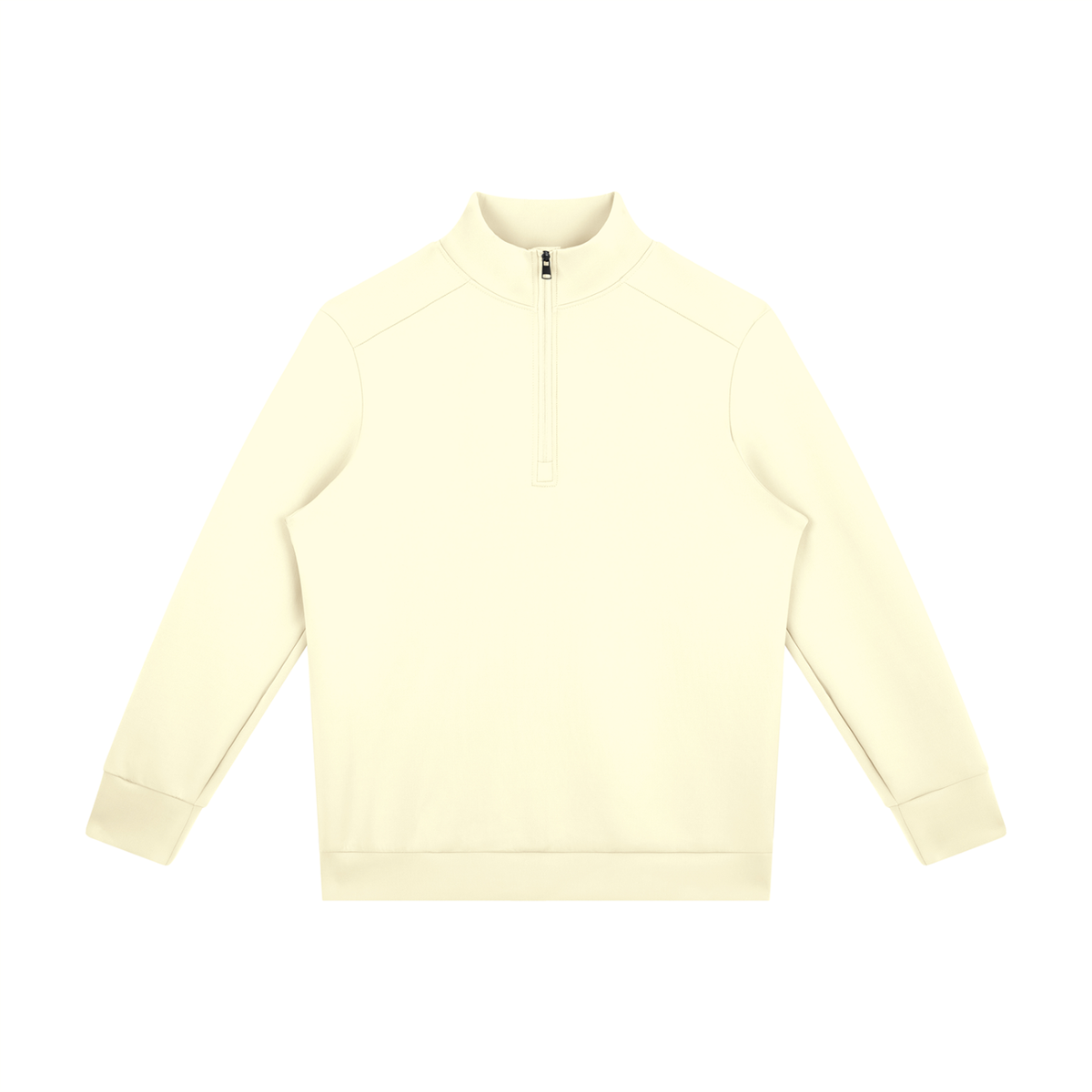 Men's Quarter Zip Sweatshirt – Premium Mock Neck Pullover