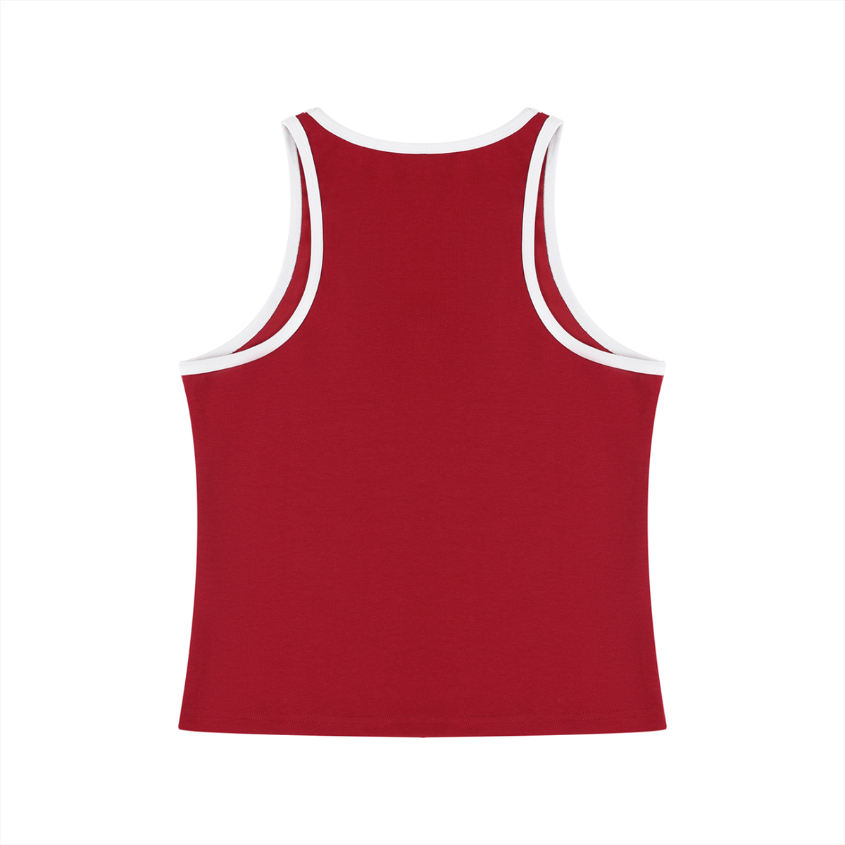 Women's Color Block Cropped Tank Top – Athletic Sleeveless Activewear Top