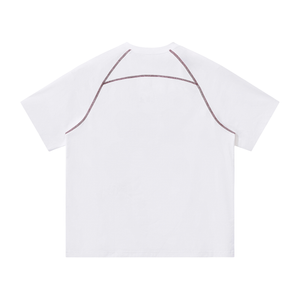 Unisex Contrast Stitch Raglan T-Shirt – Oversized Streetwear Tee