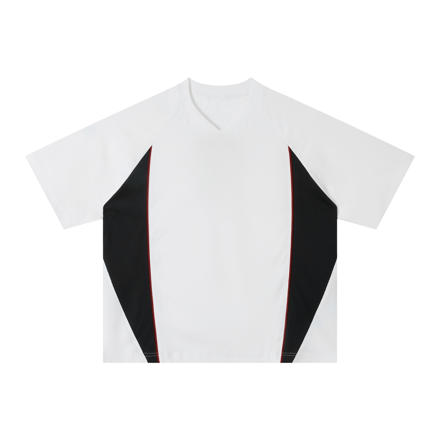 Unisex Color Block Performance T-Shirt – Quick-Dry Athletic Streetwear Tee