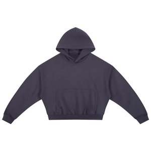 Essential Boxy Darted Sleeve Hoodie
