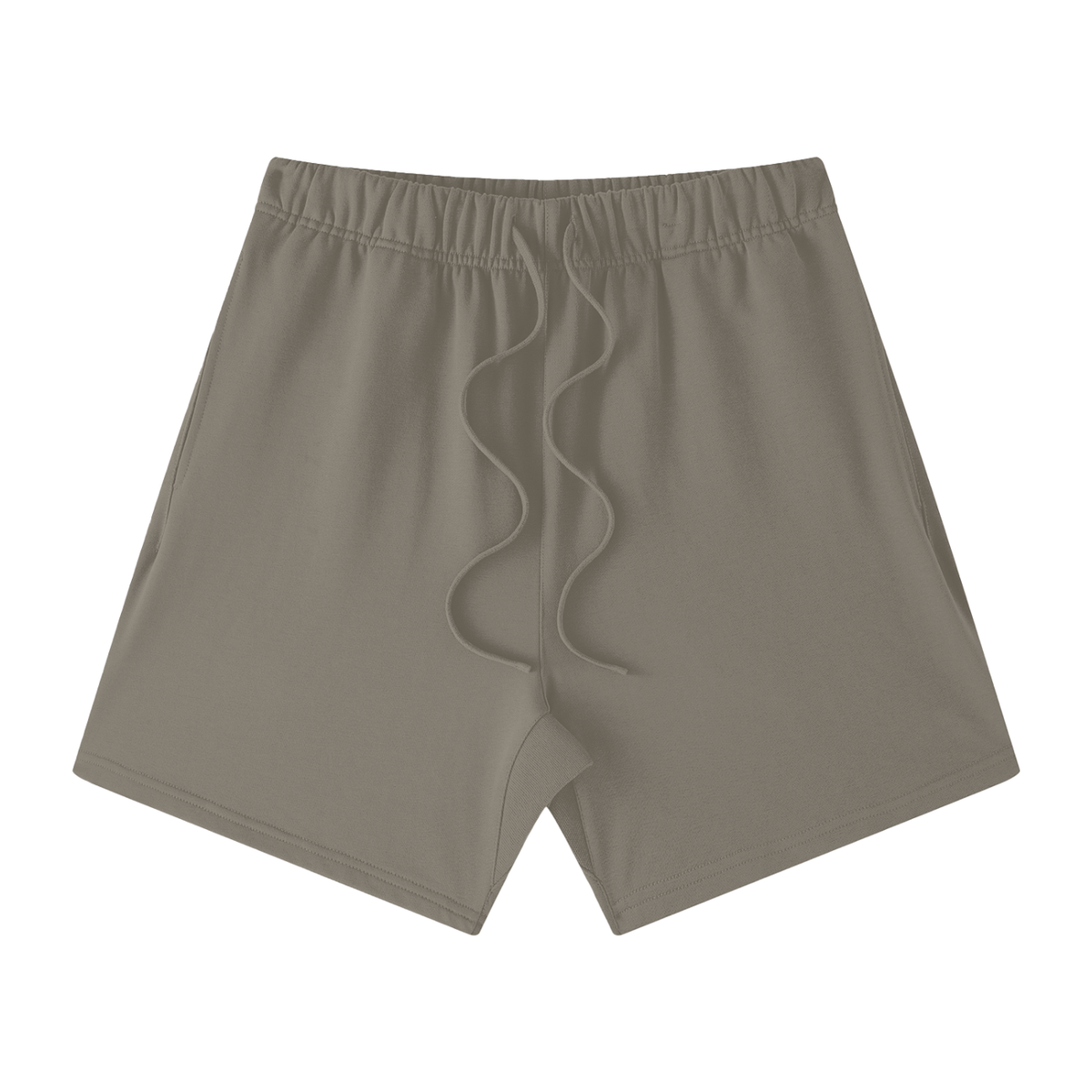 Unisex Earth Tone Loose Fit Cotton Shorts