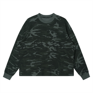 Unisex Waffle Boxy Long Sleeve T-Shirt – Oversized Textured Streetwear Tee