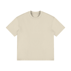 Unisex Drop Shoulder Cotton T-Shirt – Oversized Premium Streetwear Essentia