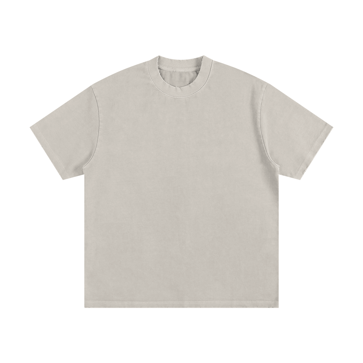 Heavyweight Vintage Washed Frayed T-Shirt
