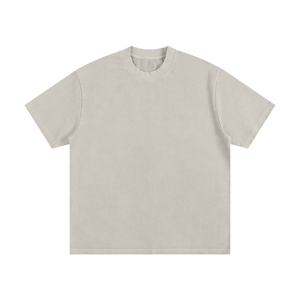 Heavyweight Vintage Washed Frayed T-Shirt