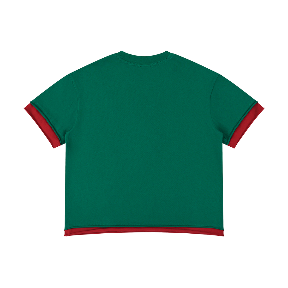 Unisex Boxy Color Block T-Shirt – Oversized Premium Streetwear Tee