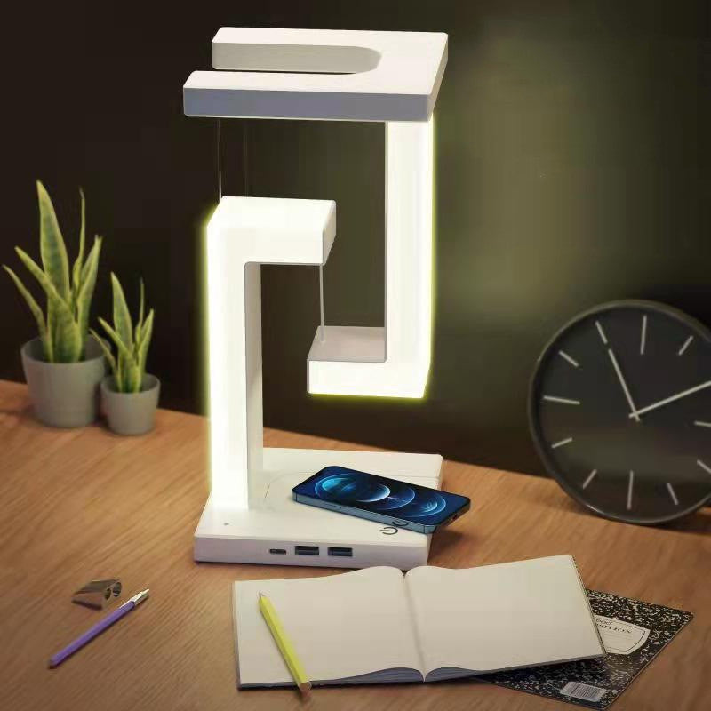Wireless Charging Suspension Lamp – Floating LED Balance Table Light