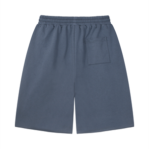 Unisex Loose Raw Edge Shorts