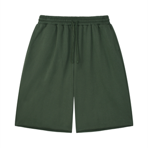 Unisex Loose Raw Edge Shorts