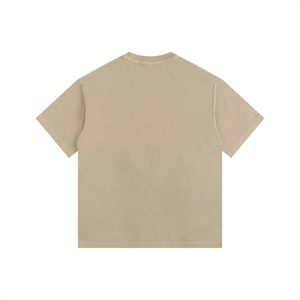 Vintage Washed Oversized Cotton T-Shirt