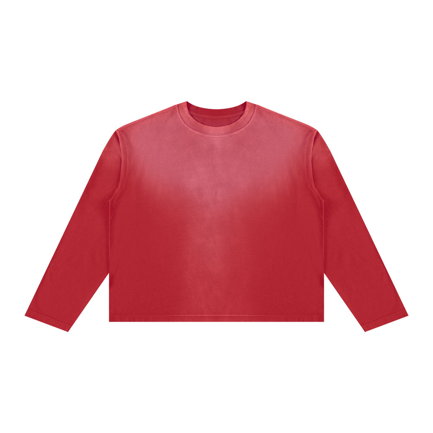 Unisex Sunfade Boxy Long Sleeve T-Shirt