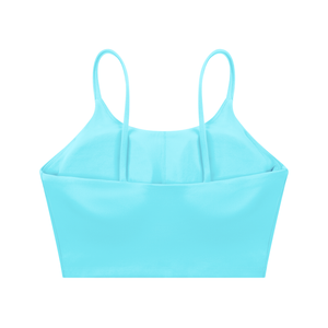 Women's Spaghetti Strap Yoga Sports Bra – Low Impact Activewear Bra