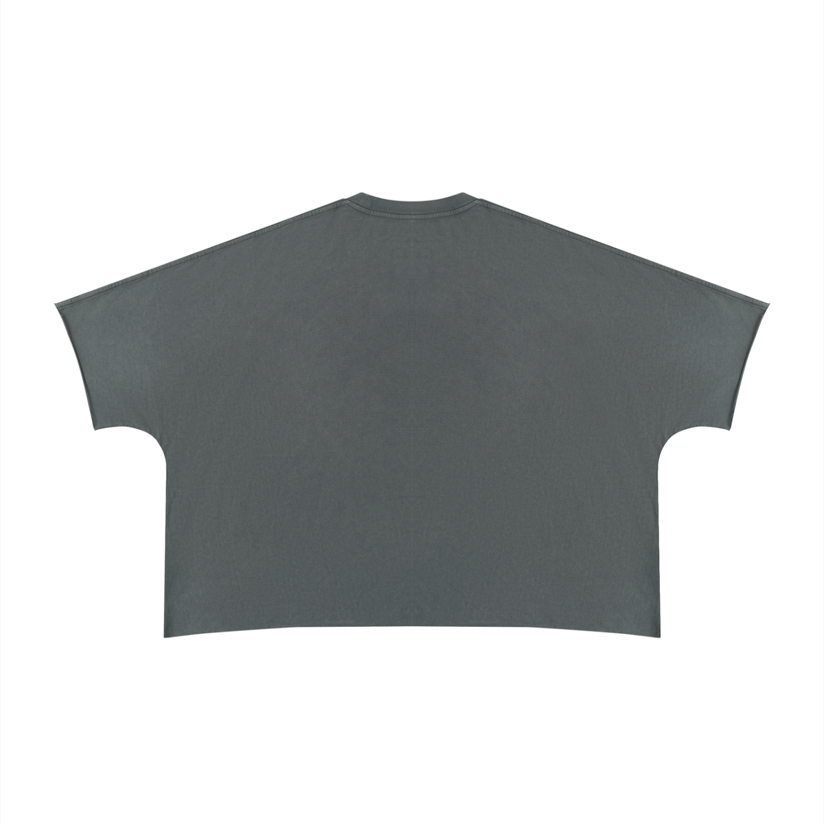 Unisex Heavyweight Boxy Raw Edge T-Shirt – Premium Oversized Streetwear Tee