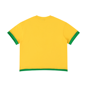 Unisex Boxy Color Block T-Shirt – Oversized Premium Streetwear Tee