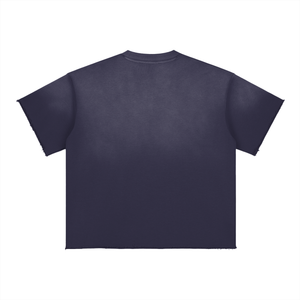 Sun Fade Raw Edge T-Shirt