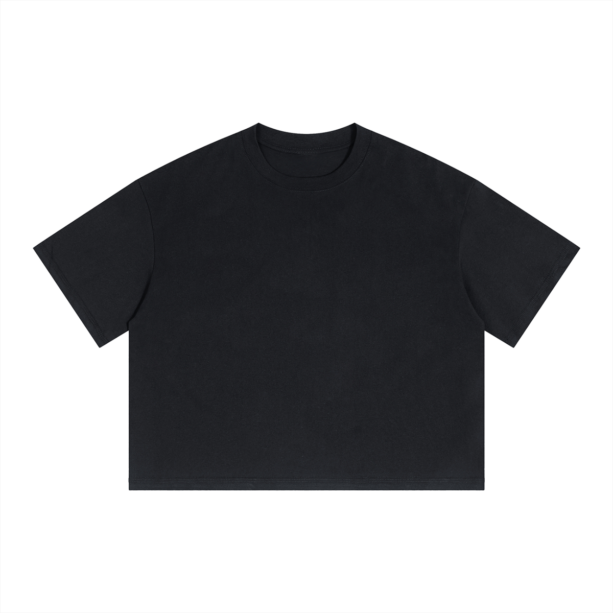 Unisex Oversized Boxy Drop Shoulder Crop T-Shirt – Premium Streetwear Tee