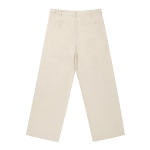 Adjustable Waist Straight-Leg Pants