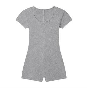 Women's Dual-Function Cape Tie-Waist Romper – Slim Fit Casual One-Piece Outfit