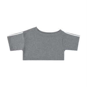 Women's Off-the-Shoulder Crop T-Shirt – Slim Fit Casual Fashion Top