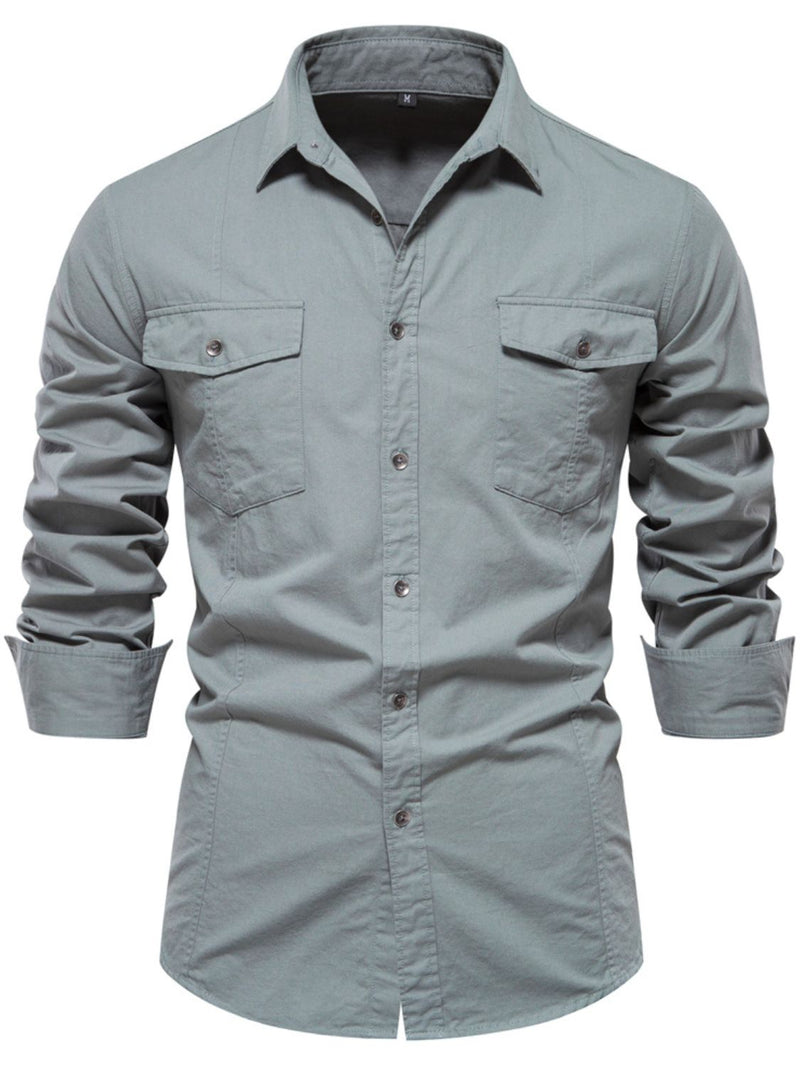 Men's Button Down Collared Neck Shirt | MYN2O

