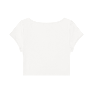Women's Slim Cap Sleeve Crop T-Shirt – Fitted Everyday Essential Top