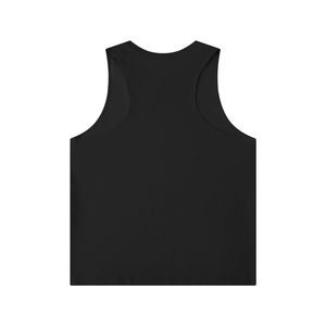 Men's Solid Color Crew Neck Tank Top – Premium Sleeveless Cotton Muscle Tee