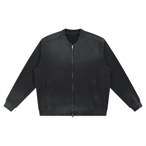Sun Fade Heavyweight Baseball Jacket