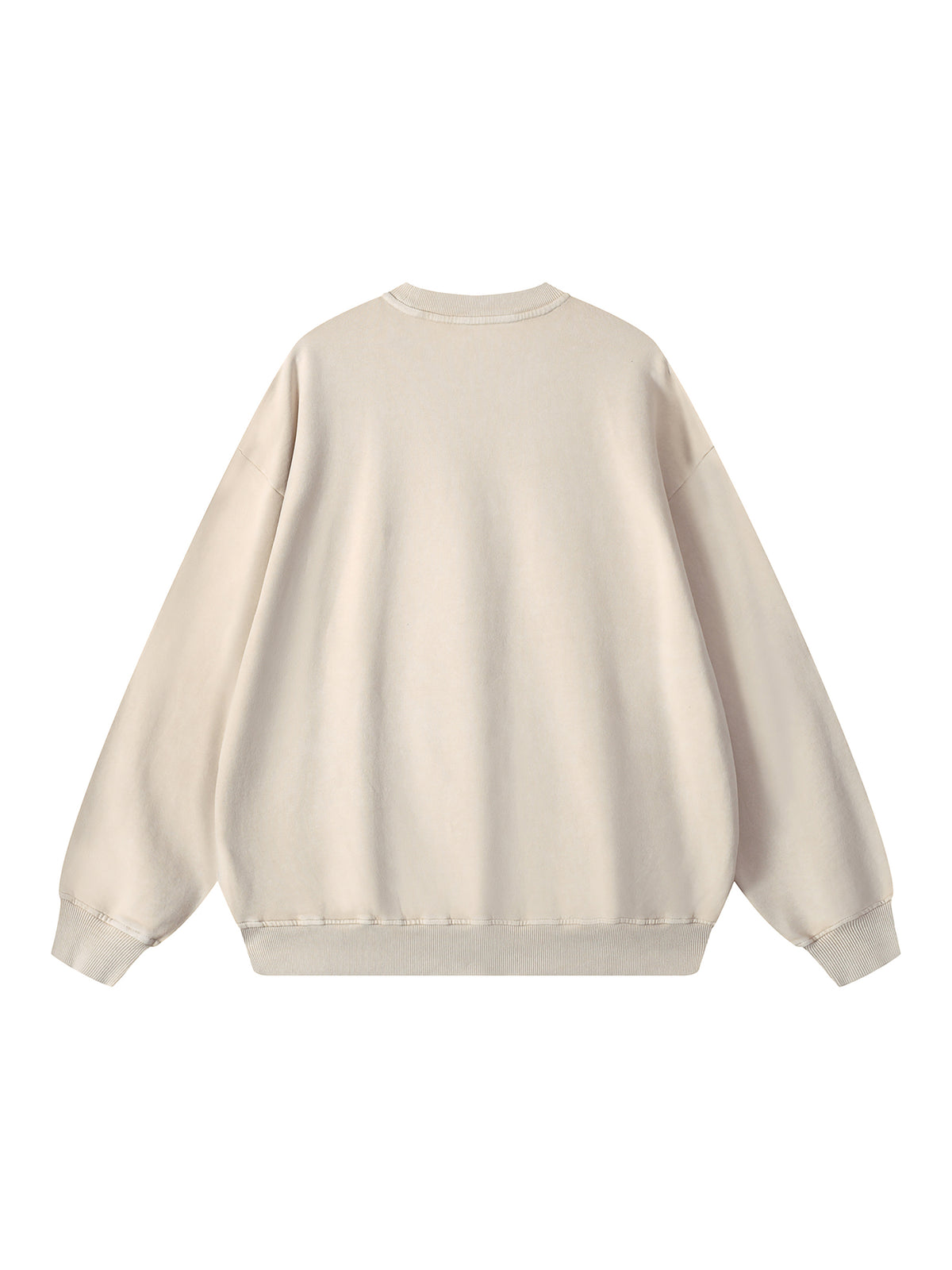 Snow Washed Oversized Sweatshirt – Premium Unisex Heavyweight Streetwear Pullover