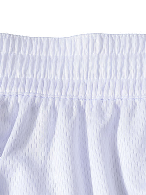 Classic Stripe Trim Basketball Shorts