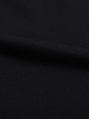 Crew Neck Drop Shoulder Long Sleeve Shirt
