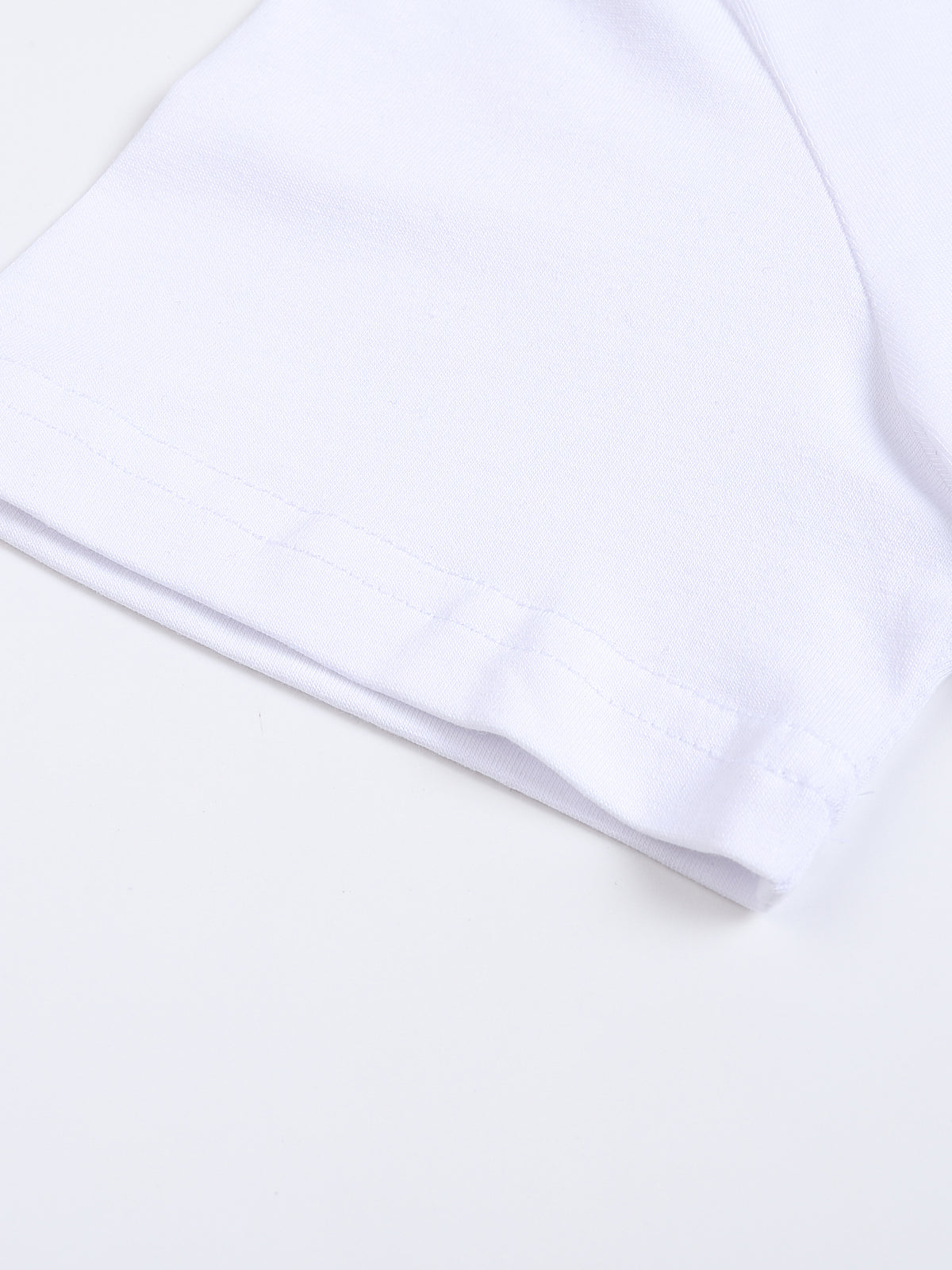 Fitted Crop Cotton T-Shirt