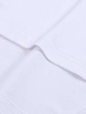 Fitted Crop Cotton T-Shirt