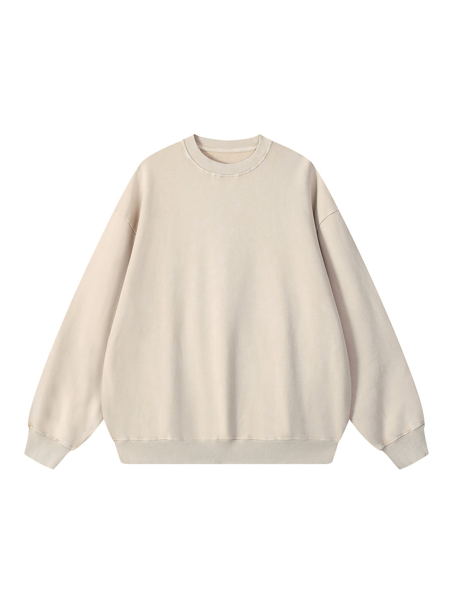 Snow Washed Oversized Sweatshirt