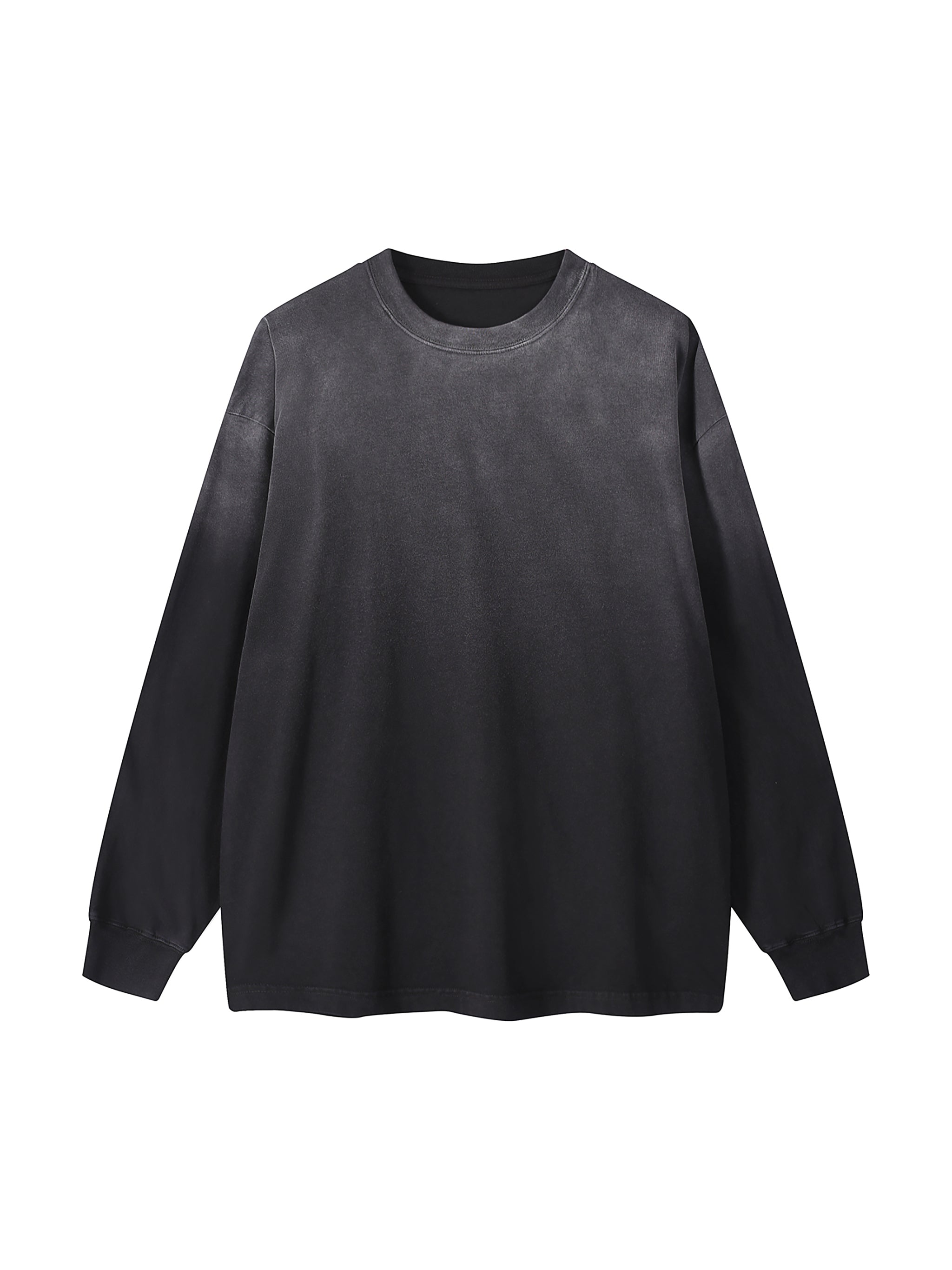 Gradient Washed Long Sleeve T-Shirt