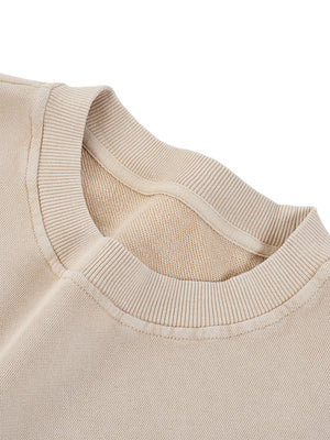 Snow Washed Oversized Sweatshirt – Premium Unisex Heavyweight Streetwear Pullover