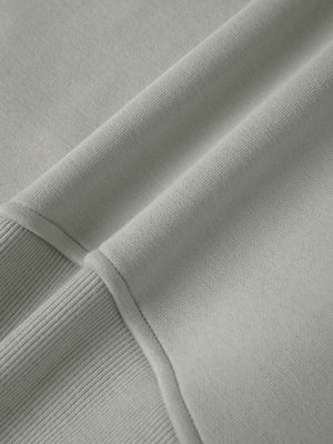 Cropped Zip-Through Hoodie