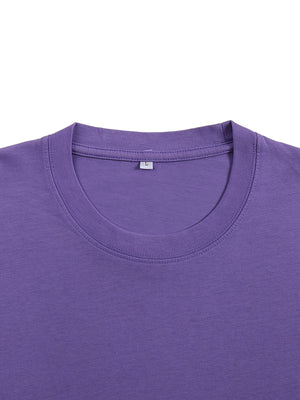 Unisex Premium Pure Cotton T-Shirt – Oversized Soft Casual Streetwear Tee